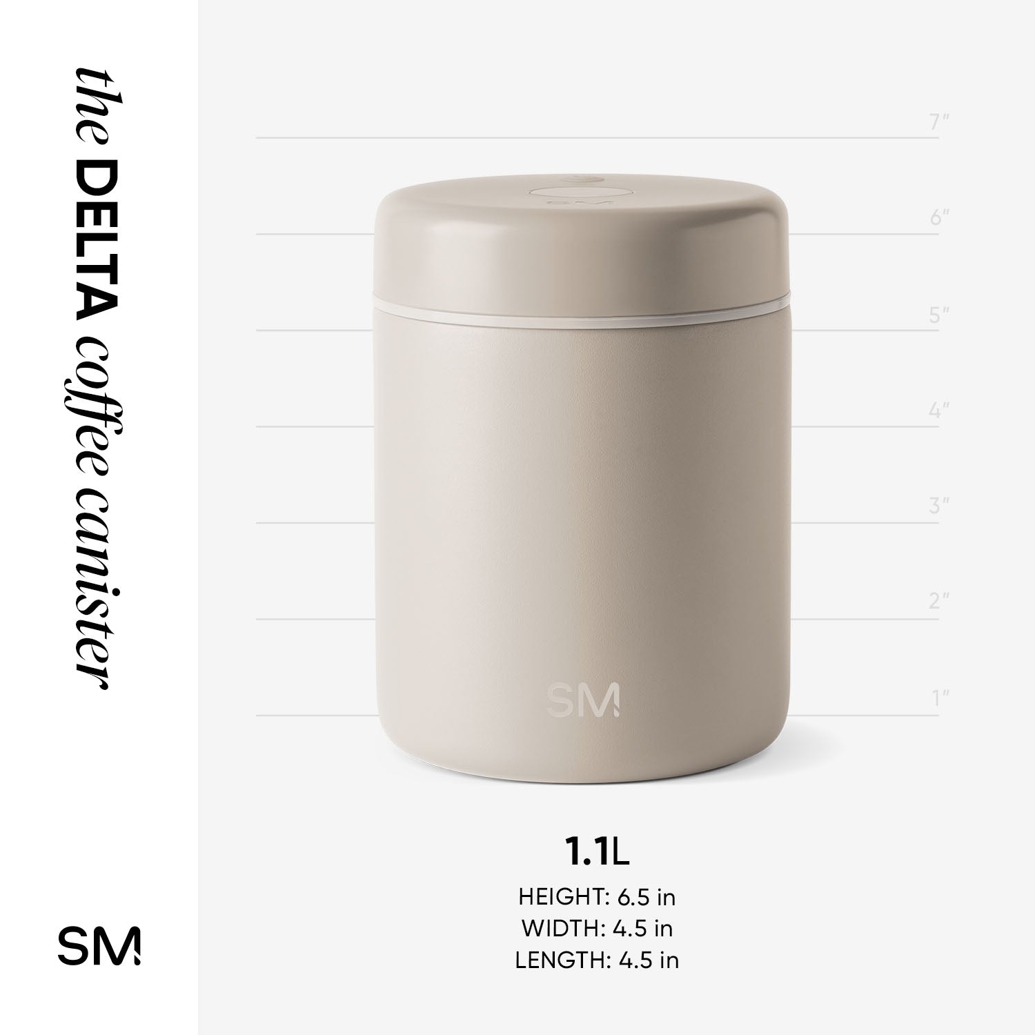 Simple Modern Delta Coffee Canister - Thumbnail 3