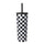 Classic Tumbler with Straw Lid - 24oz - Black and White Checkmate