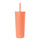 Classic Tumbler with Straw Lid - 24oz - Mango