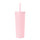 Classic Tumbler with Straw Lid - 24oz - Blush