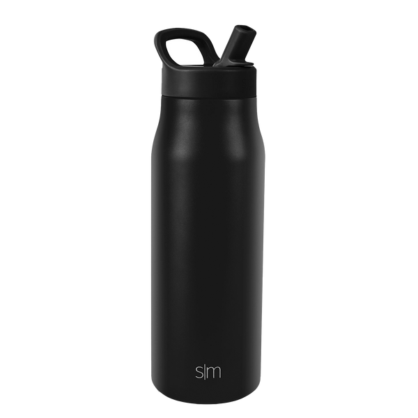 Mesa with Straw Lid - 34oz - Midnight Black – Simple Modern Custom