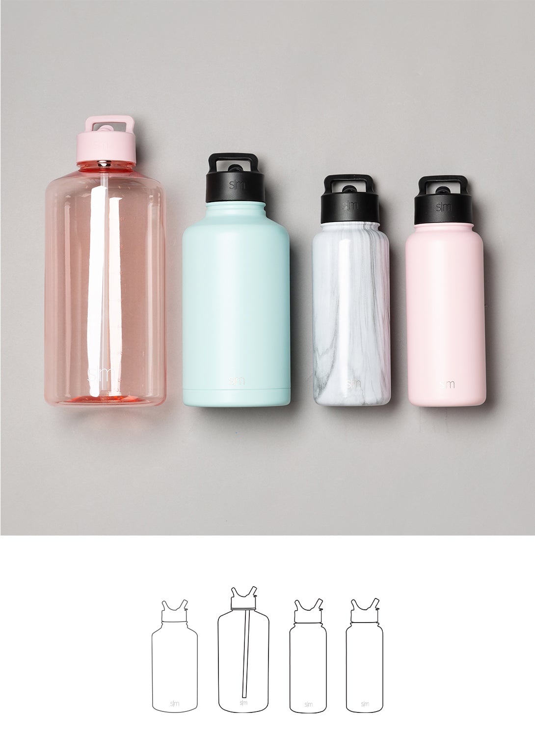 Simple Modern Gallon Bottle  Four Seasons - Wholesale Tanning Lotion